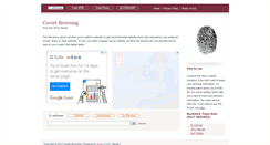 Desktop Screenshot of covertbrowsing.com